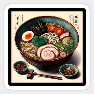 ramen bowl Sticker